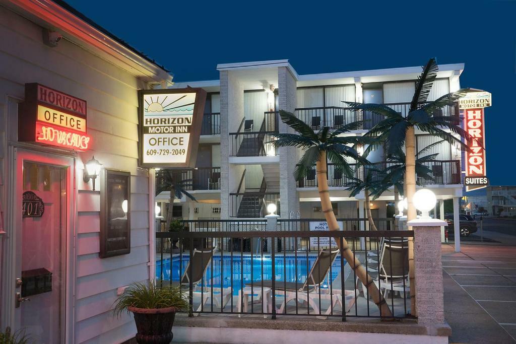 Horizon Motor Inn-Beach Block & Close To Morey'S Piers North Wildwood Exterior foto